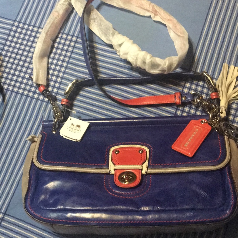 Coach Cobalt/Slate . New With Tag